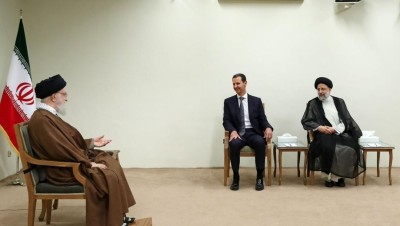 بشار الأسد يلتقي "خامنئي" و"رئيسي" في طهران ويعود إلى دمشق