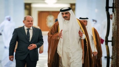 أمير قطر: ندعم مع ألمانيا جهود إحياء الاتفاق النووي مع إيران