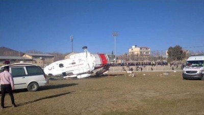 قتلى وجرحى بتحطم مروحية إيرانية تقل وزير الرياضة