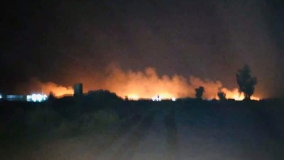7 قتلى بينهم قادة بميليشيات "الحشد" بغارة شمالي بغداد