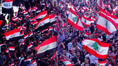 انتفاضتا العراق ولبنان.. أهداف واحدة وعدو مشترك