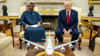 لقاء بين طحنون بن زايد وترامب في البيت الأبيض