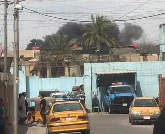 بالصور والفيديو.. قتلى وجرحى في انفجار مفخخة بالعاصمة بغداد