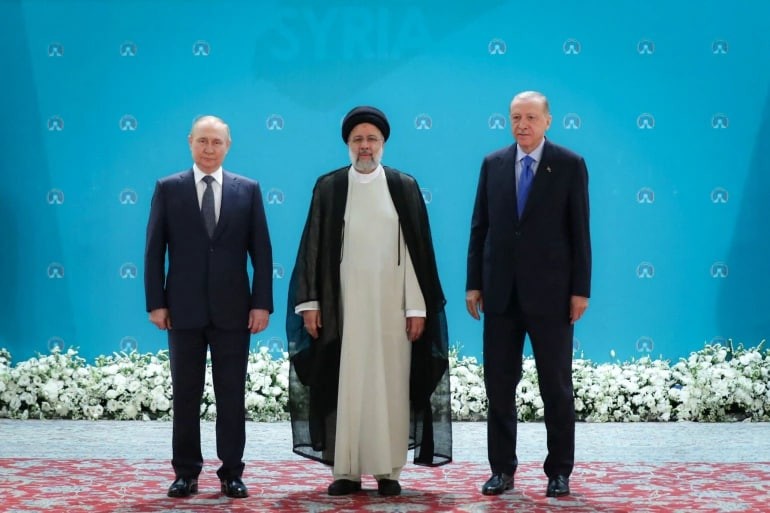 واشنطن وتل أبيب تعلقان على قمة طهران بشأن سوريا
