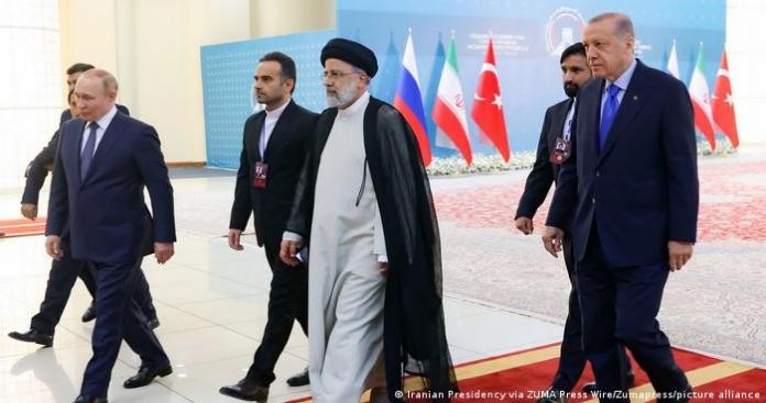 صحيفة إيرانية تكشف عن خلافات بين أردوغان ونظيريه بوتين ورئيسي في قمة طهران