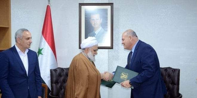 مذكرة تفاهم سورية - إيرانية لتوفير المواد الغذائية
