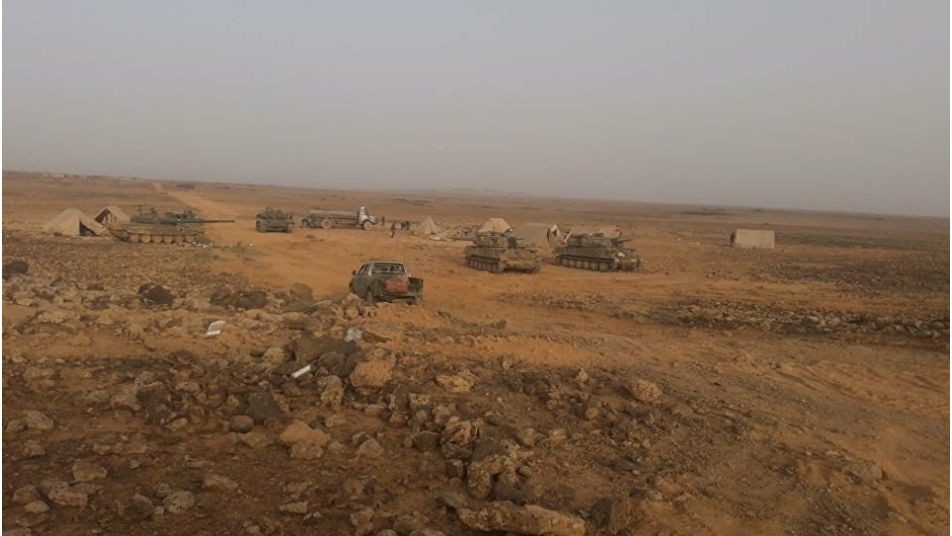 تدريبات عسكرية لميليشيا تابعة لإيران في ديرالزور