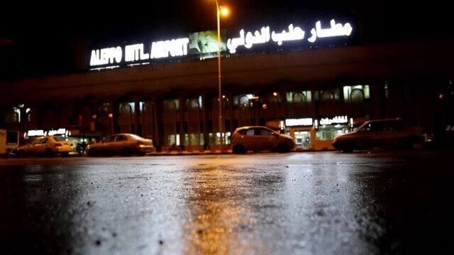 مركز اسرائيلي يكشف عما تم استهدافه في مطار حلب