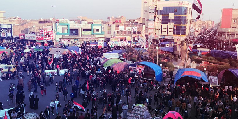 العراق.. مظاهرات في النجف وذي قار للمطالبة بالكشف عن قتلة المتظاهرين